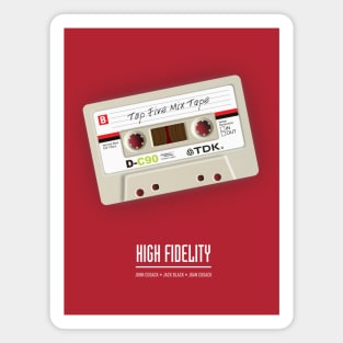 High Fidelity - Alternative Movie Poster Magnet